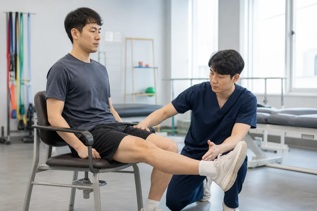 허리 강화 운동 안내 이미지